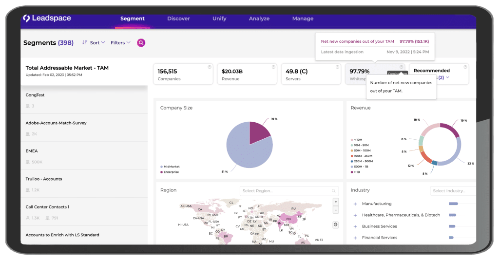 Segments UI